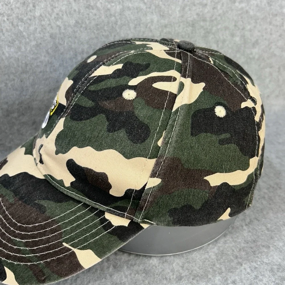 Lowe's PRO Hat Lot 2 Snapback Caps Blue Camo Embroidered‎ Adjustable